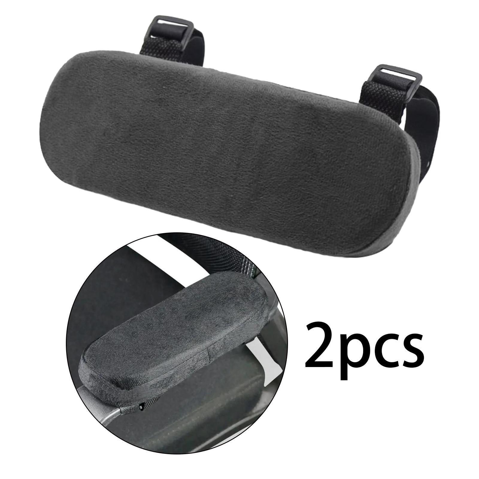 2pcs Chair Armrest Pad Washable Arm Rest Pad for Gaming Chair Wheelchair