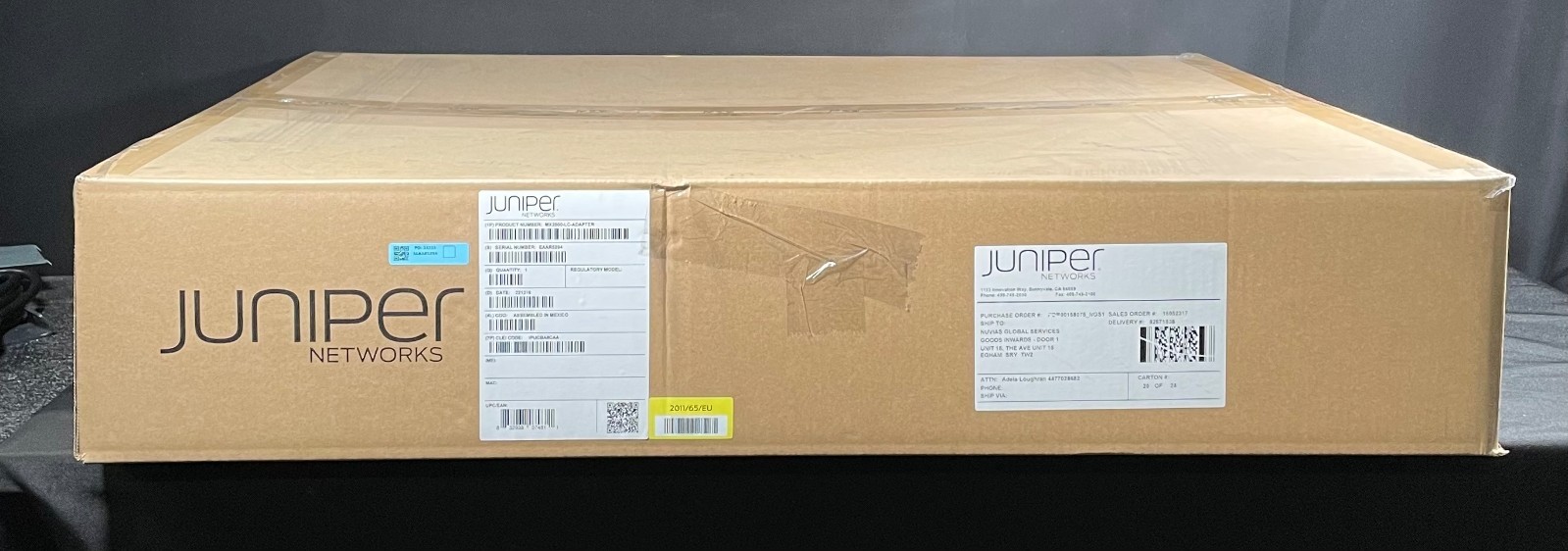 NEW Juniper MX2000-LC-ADAPTER Line Card Adapter MX2010 MX2020