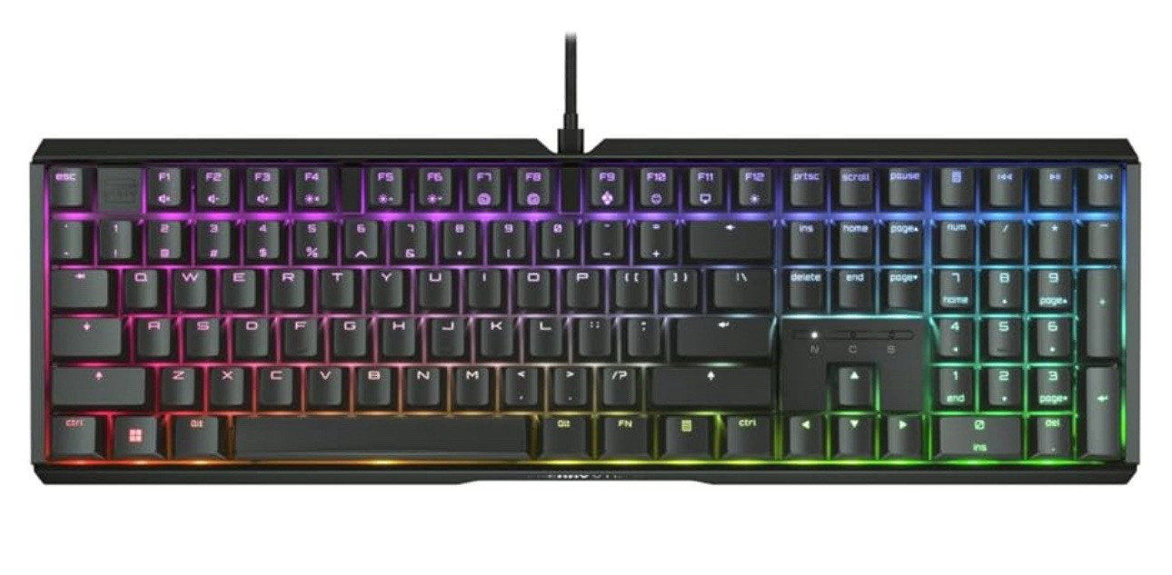 CHERRY XTRFY MX 3.1 Keyboard 100% full size backlit USB-C QWERTZ G80-3890HJAUS-2