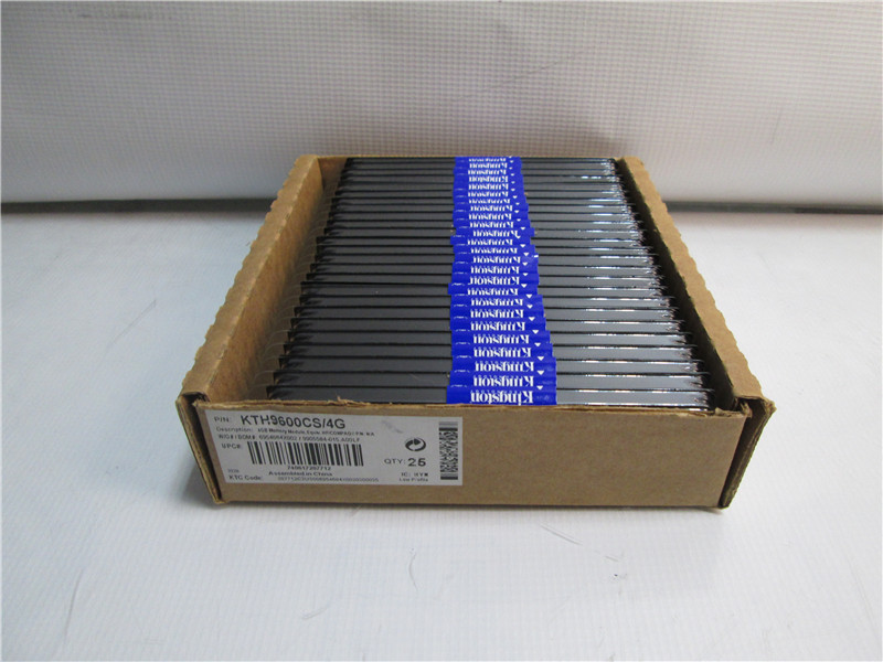 Kingston KTH9600CS 4GB DDR3 1600MHz UDIMM Desktop RAM New Open Box Lot of 25