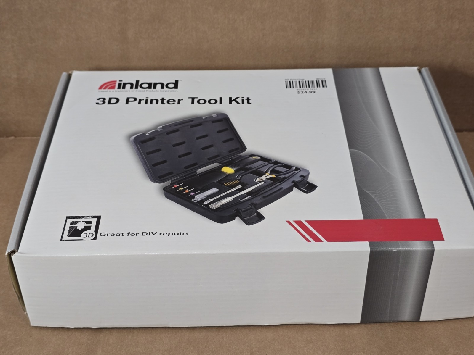 3D Printer Tool Kit Inland New In Box w/ Case 3d Print Tools