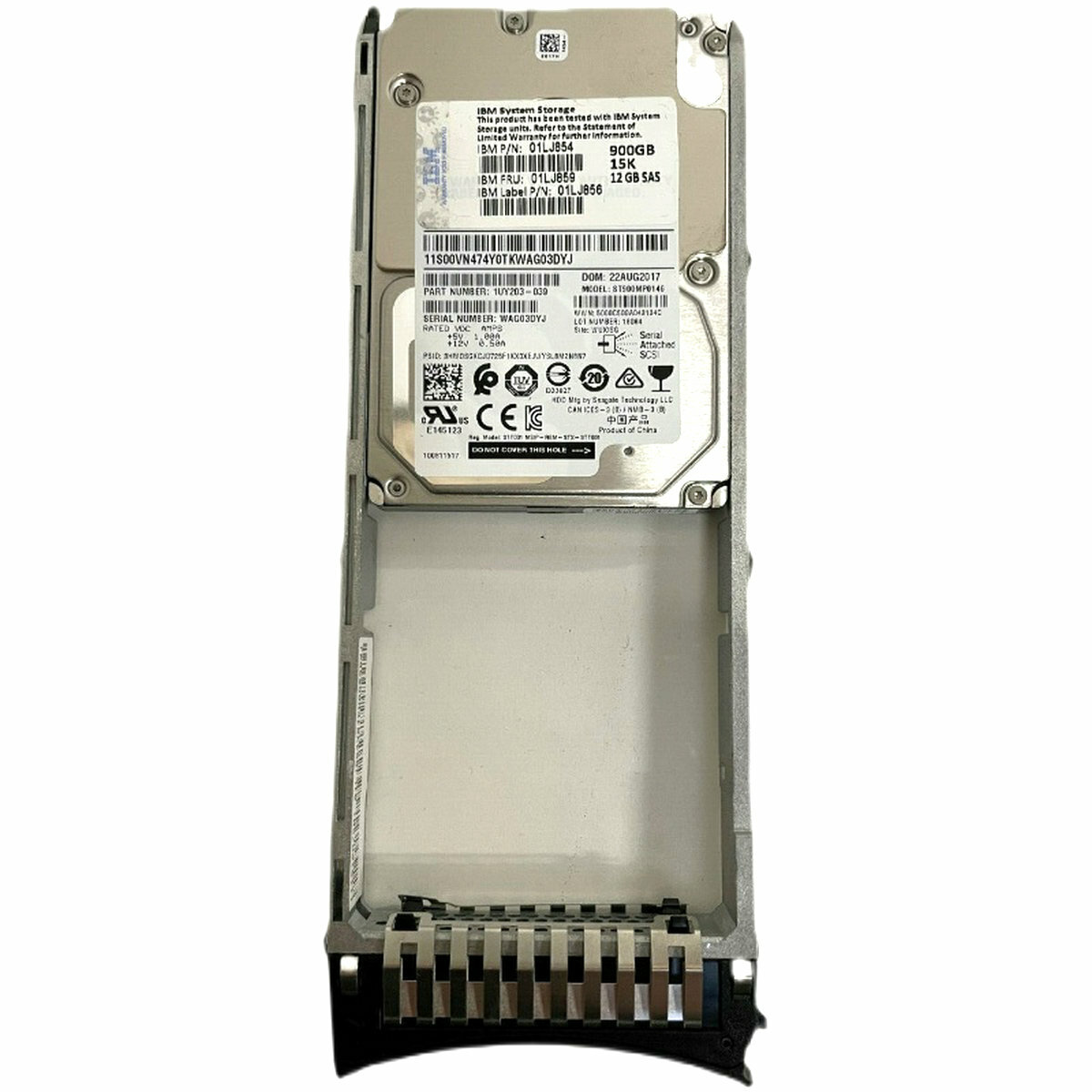 Second generation V 01LJ859 01LJ835 01LJ854 01KP916 900GB 15K 12Gbps SAS