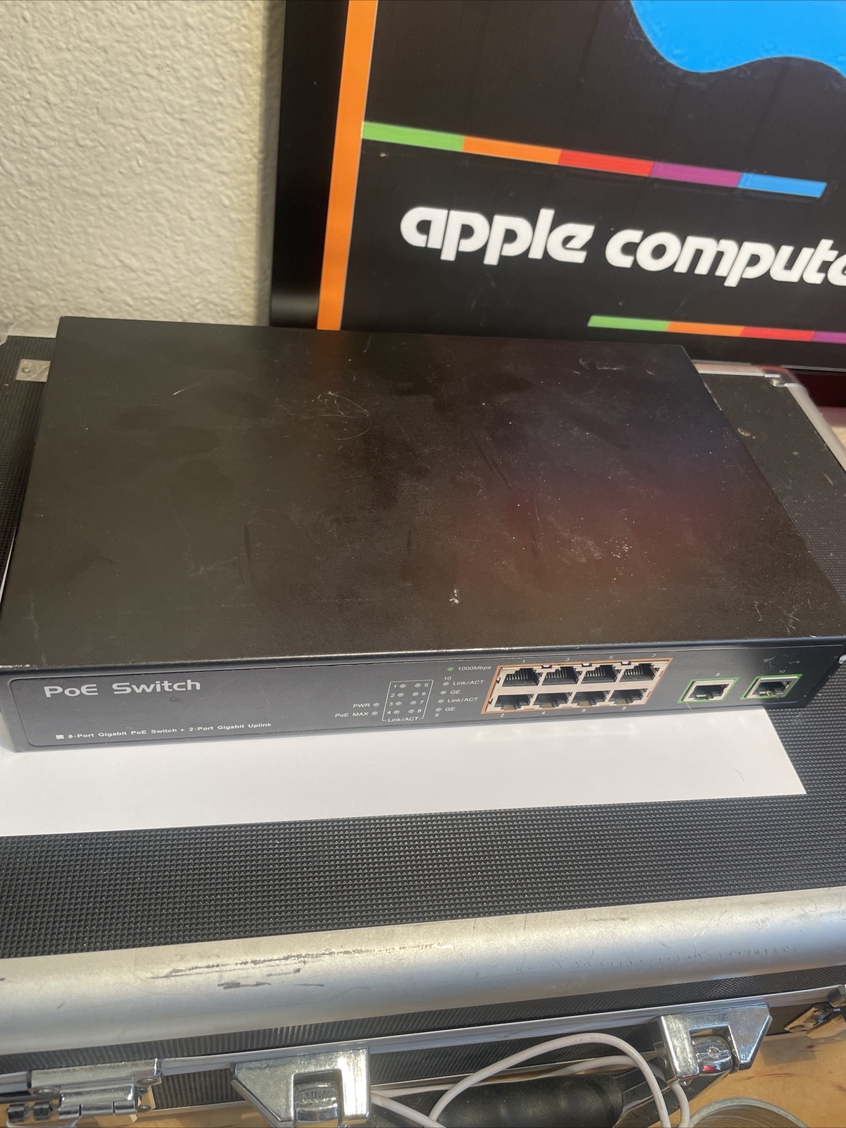 BV-Tech POE-SW802G 10 Gigabit Port Netwotk Switch