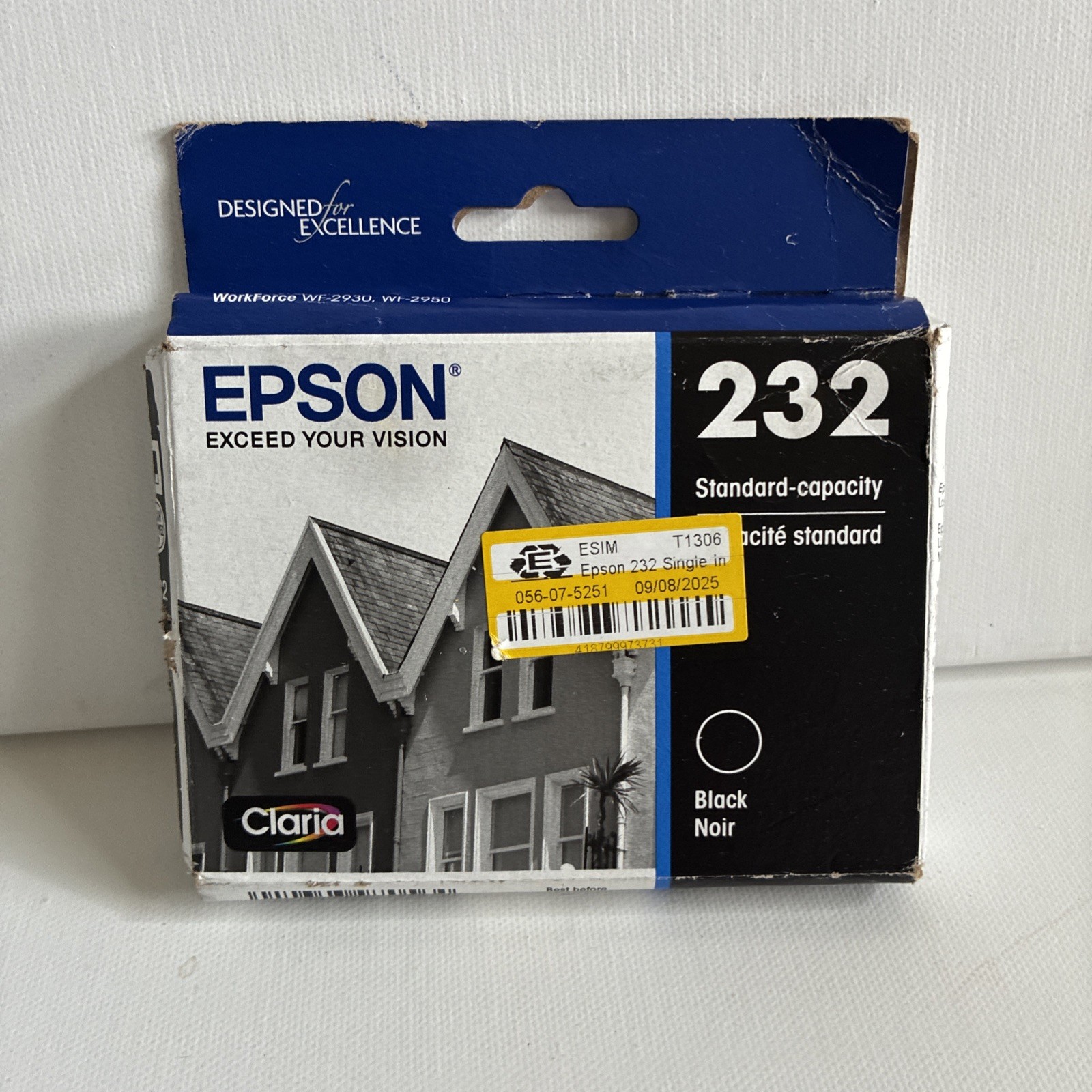 Epson 232 Black Noir EXPIRATION DATE 12/2027 Box Is Closed