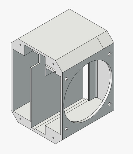 [Replacement Parts]  nyacom' AMD BC-250 Industrial Style Case Body Section