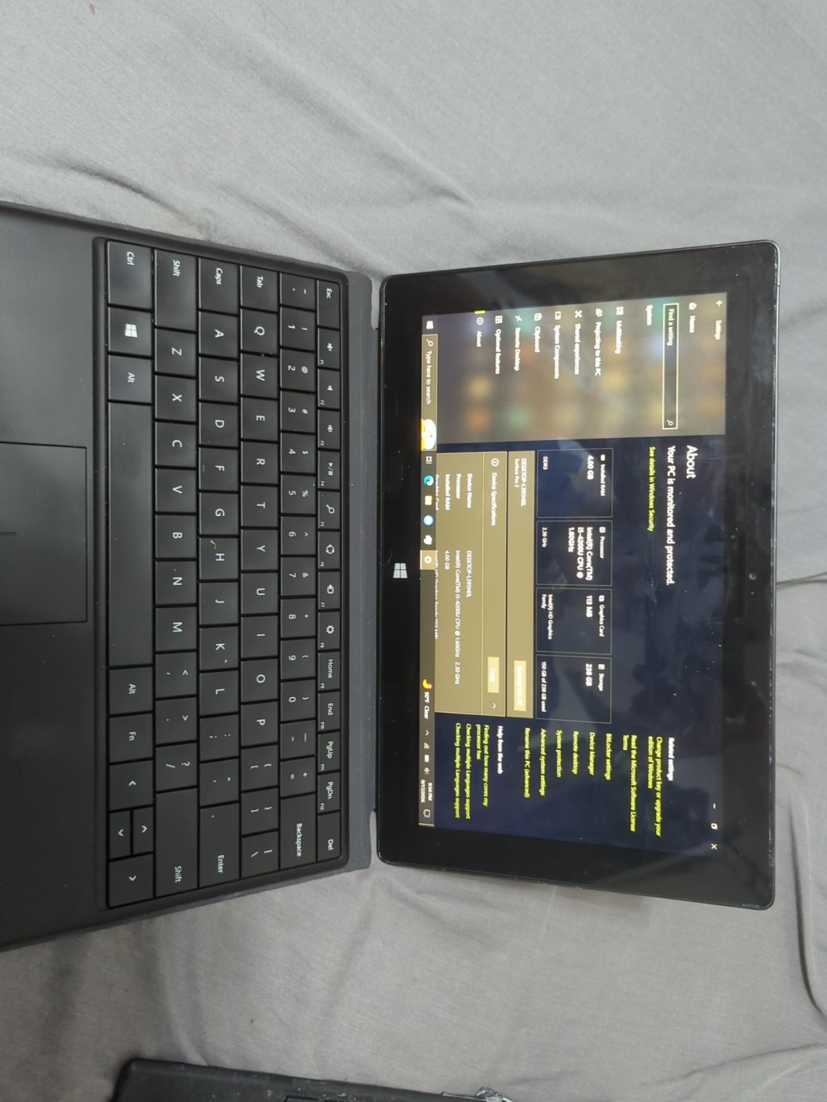 Surface Pro 2 Rare  256gb 4gb Ram read description 