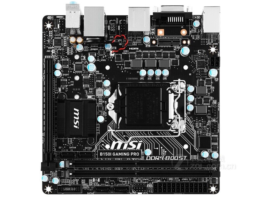 MSI B150I GAMING PRO Intel B150 DDR4 LGA 1151 Mini-ITX Motherboard