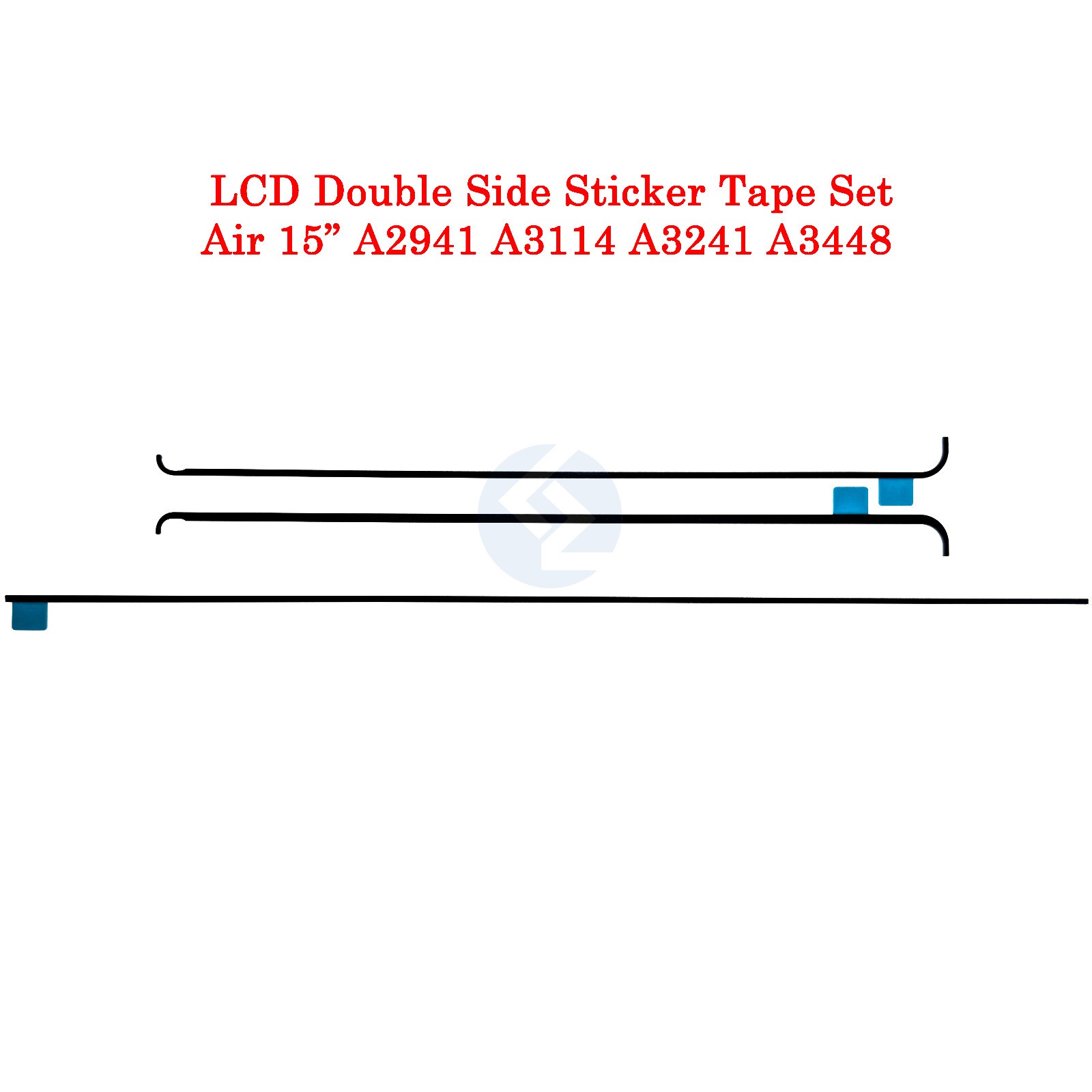 Lot of LCD Double Side Adhesive Sticker Tape 1 Set for A2941 A3114 A3241 A3448