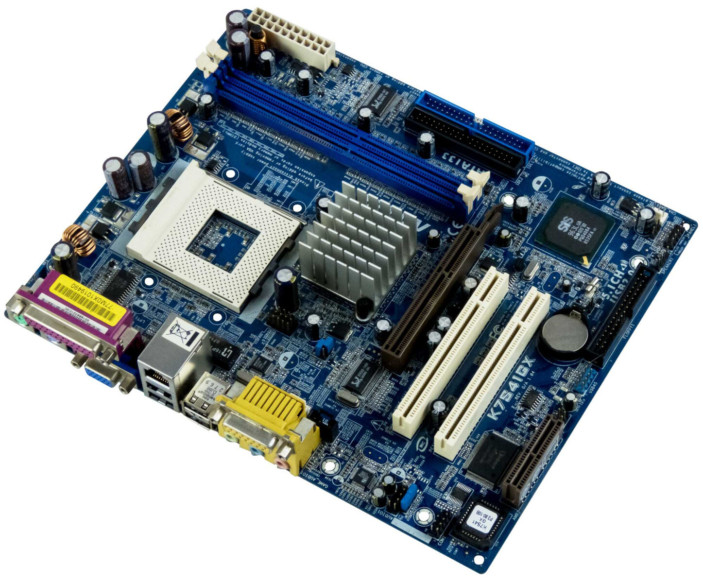 MAINBOARD ASROCK K7S41GX REV.1.04 SOCKET 462 2x DDR PCI AGP AMR mATX