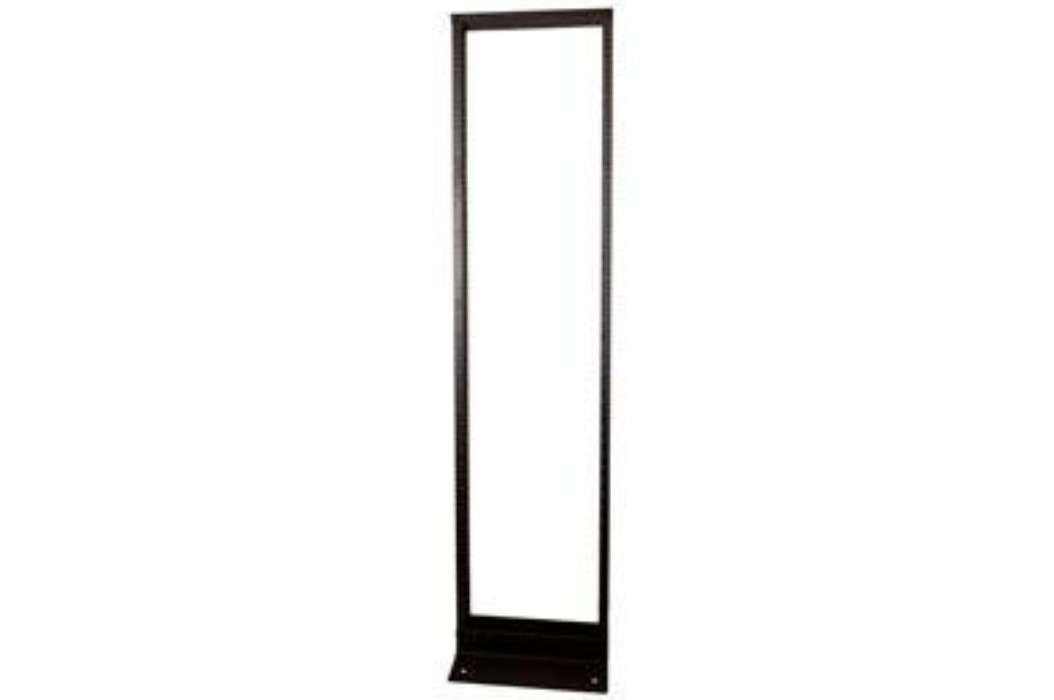 71-100-001 - ECore DuroRacks 2 Post Aluminum  Open Frame Rack - 45RU, Black, New