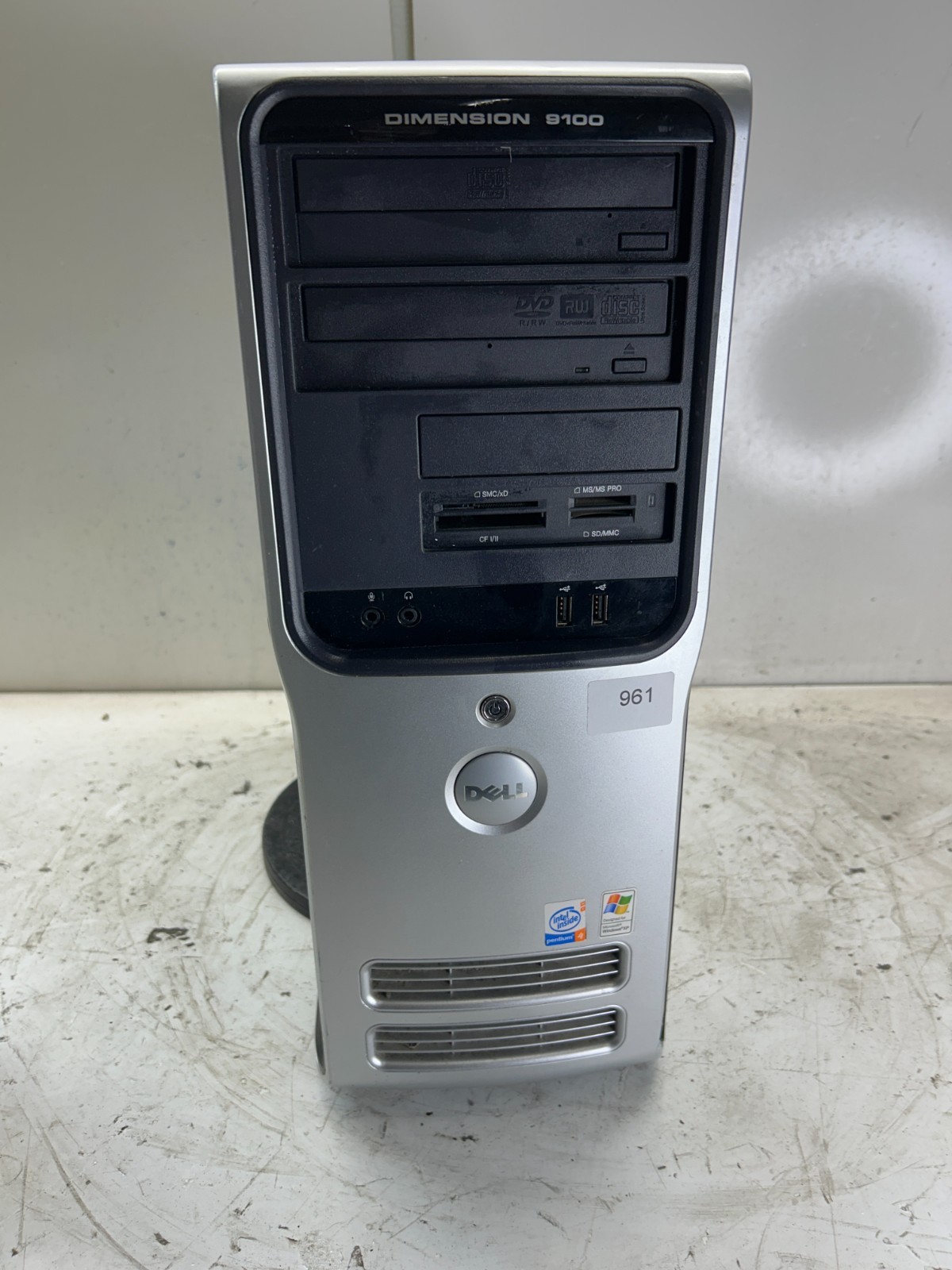 Dell Dimension 9100 Intel Pentium 4 3.00GHz 512MB NO HDD