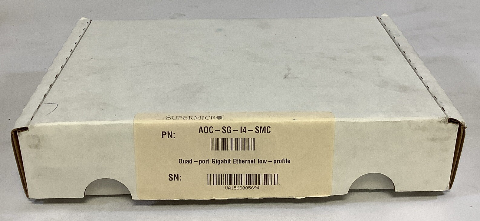 Supermicro AOC-SG-i4 Quad Port Gigabit PCI-E 2.0 x4 Ethernet Controller NS-O3B