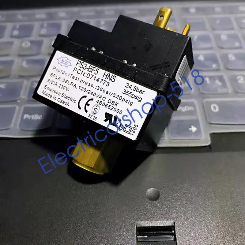 1pcs ALCO EMERSON PS3-BF5 HNS 24.5bar Pressure Switch Engine Room Relay