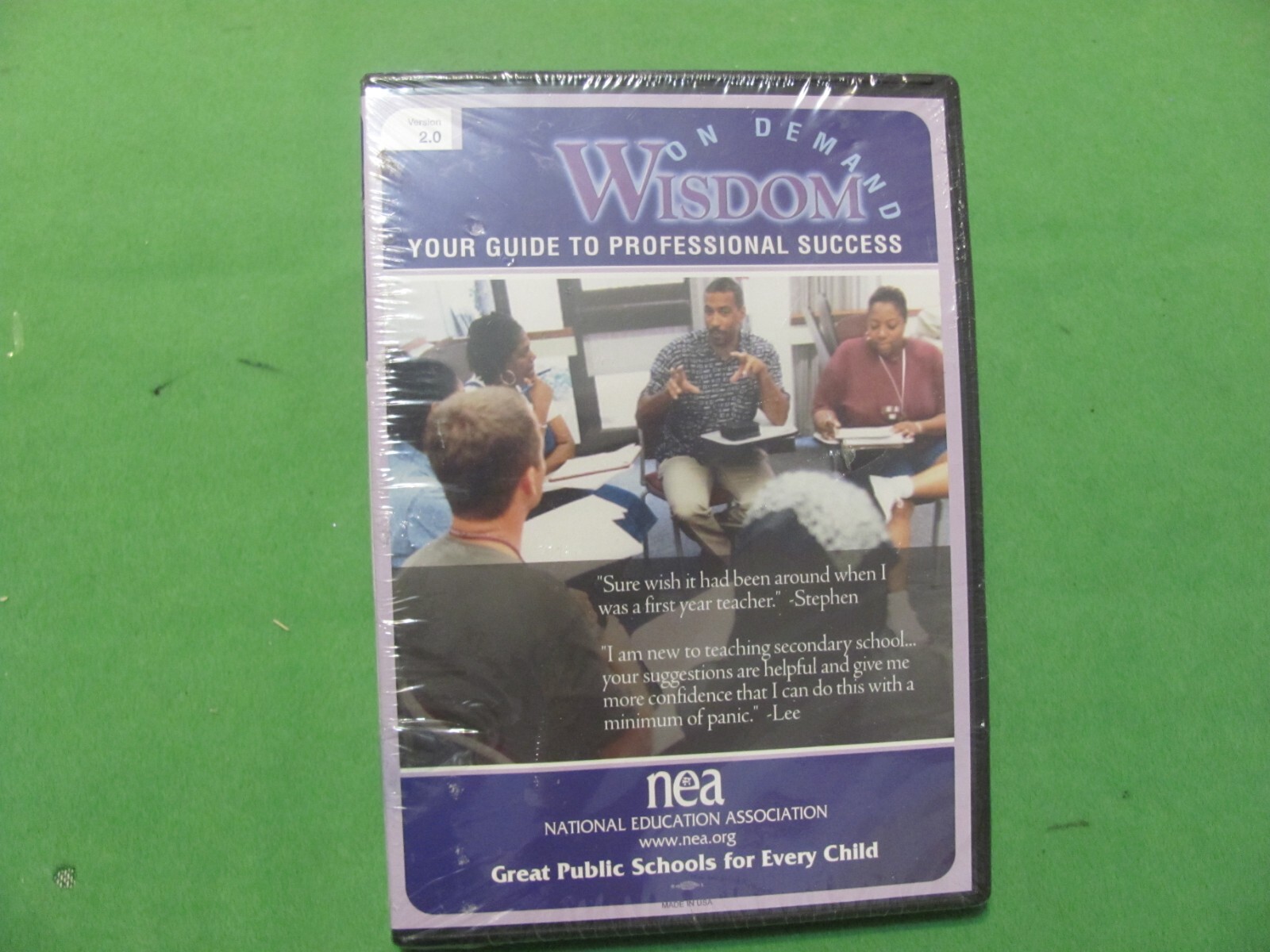 Wisdom On Demand CD - Your Guide To Professional Success by NEA - New & Sealed