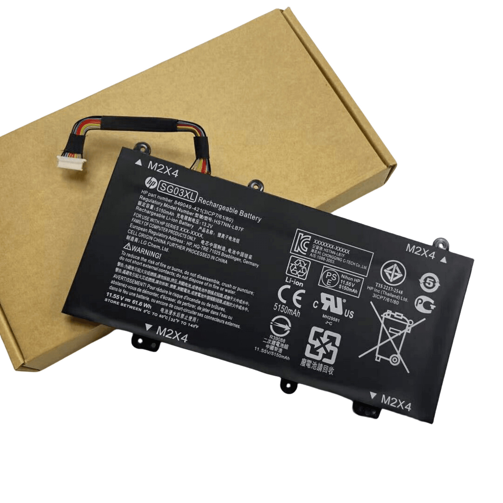 61.6WH SG03XL Battery For HP Envy M7-U009DX U109DX M7-U105DX 17-U011NR
