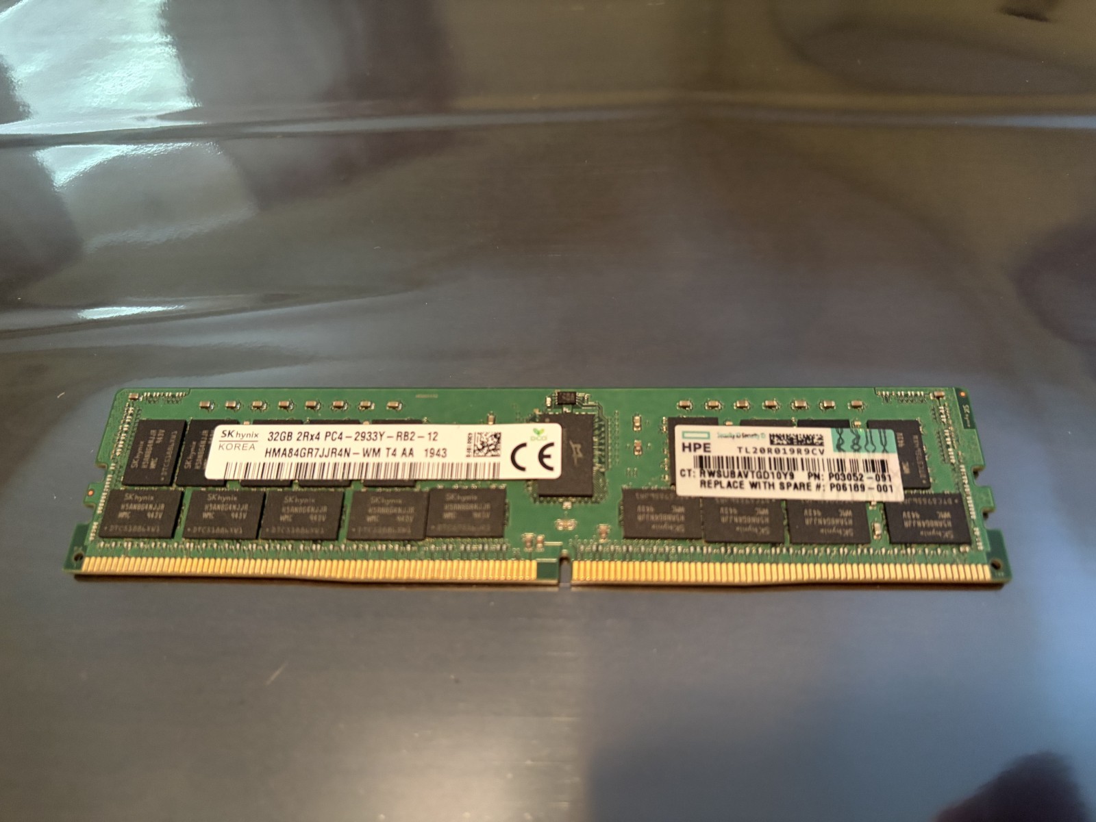 SK Hynix 32GB 2Rx4 PC4-2933Y-RB2 Server RAM Memory HMA84GR7JJR4N-WM