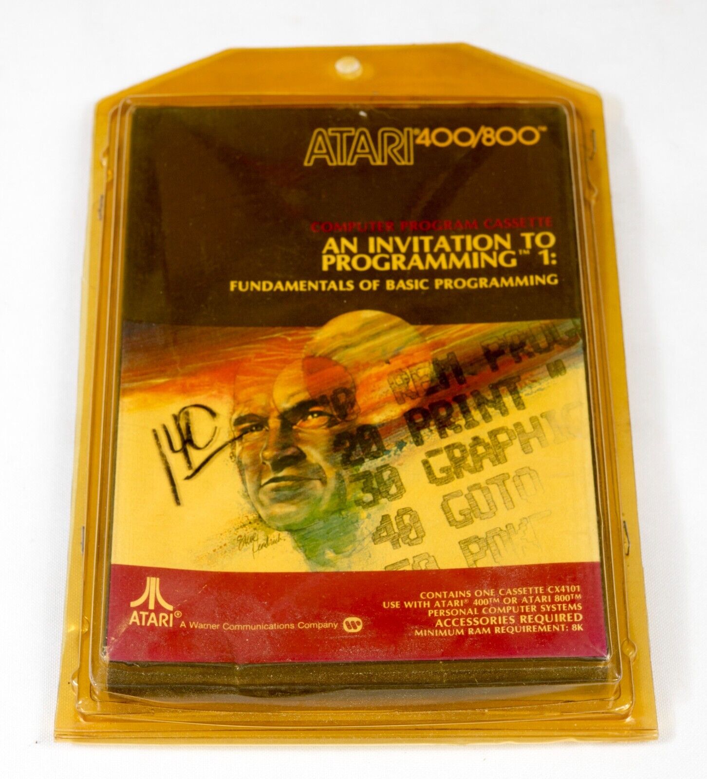 Vintage Atari 400 800 Invitation to Programming: 1 NEW NOS ST534