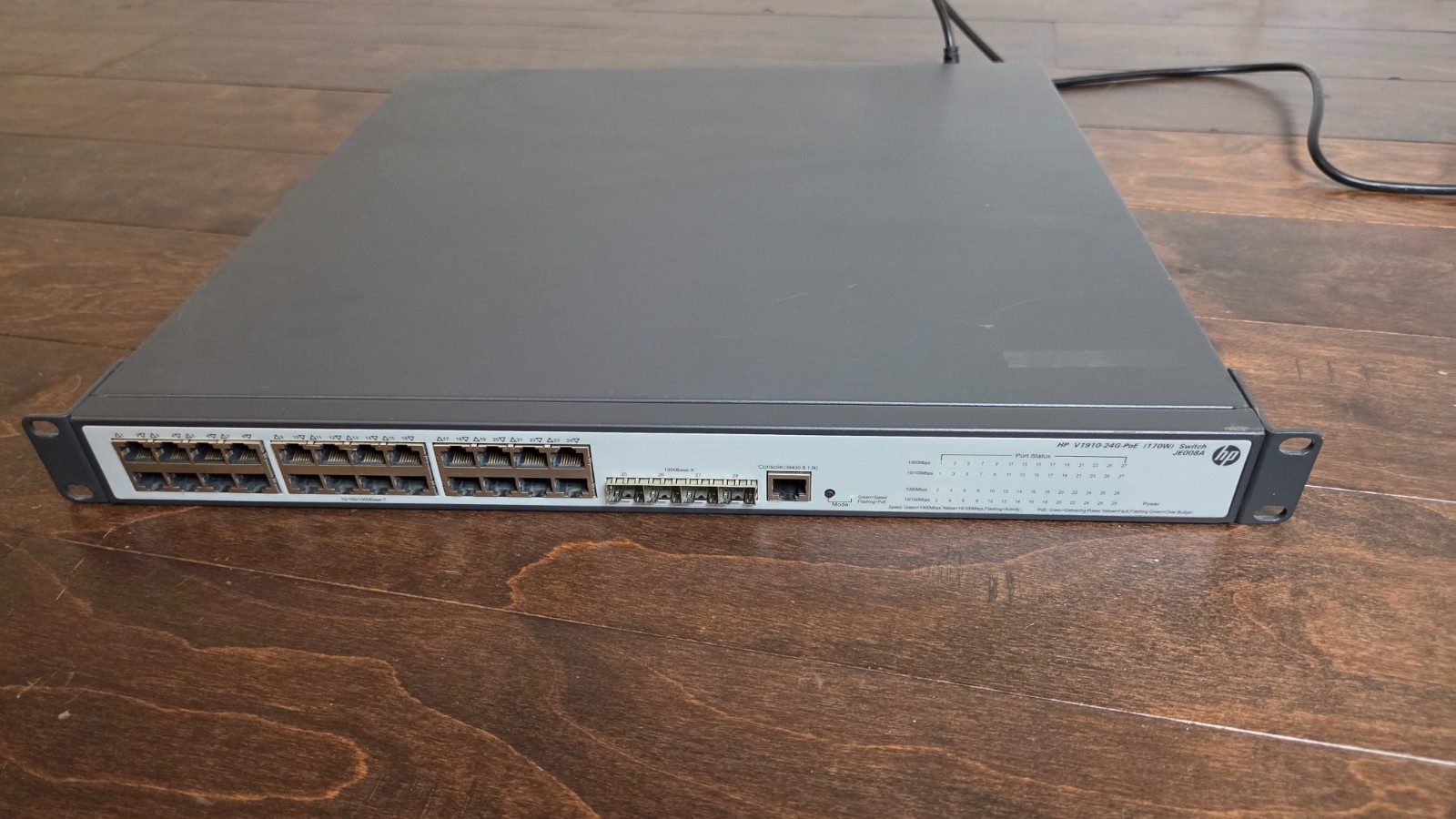 HP V1910-24G-PoE JE008A 170W 24-Port Gigabit Managed PoE Ethernet Switch