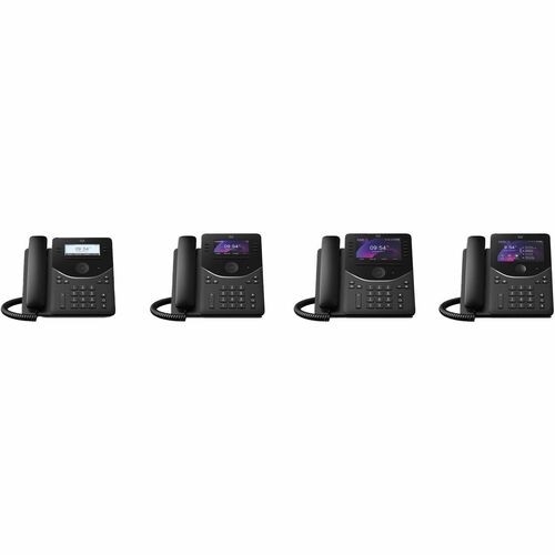 Cisco 9851 IP Phone - Corded - Corded - Desktop, Wall Mountable - Carbon Black