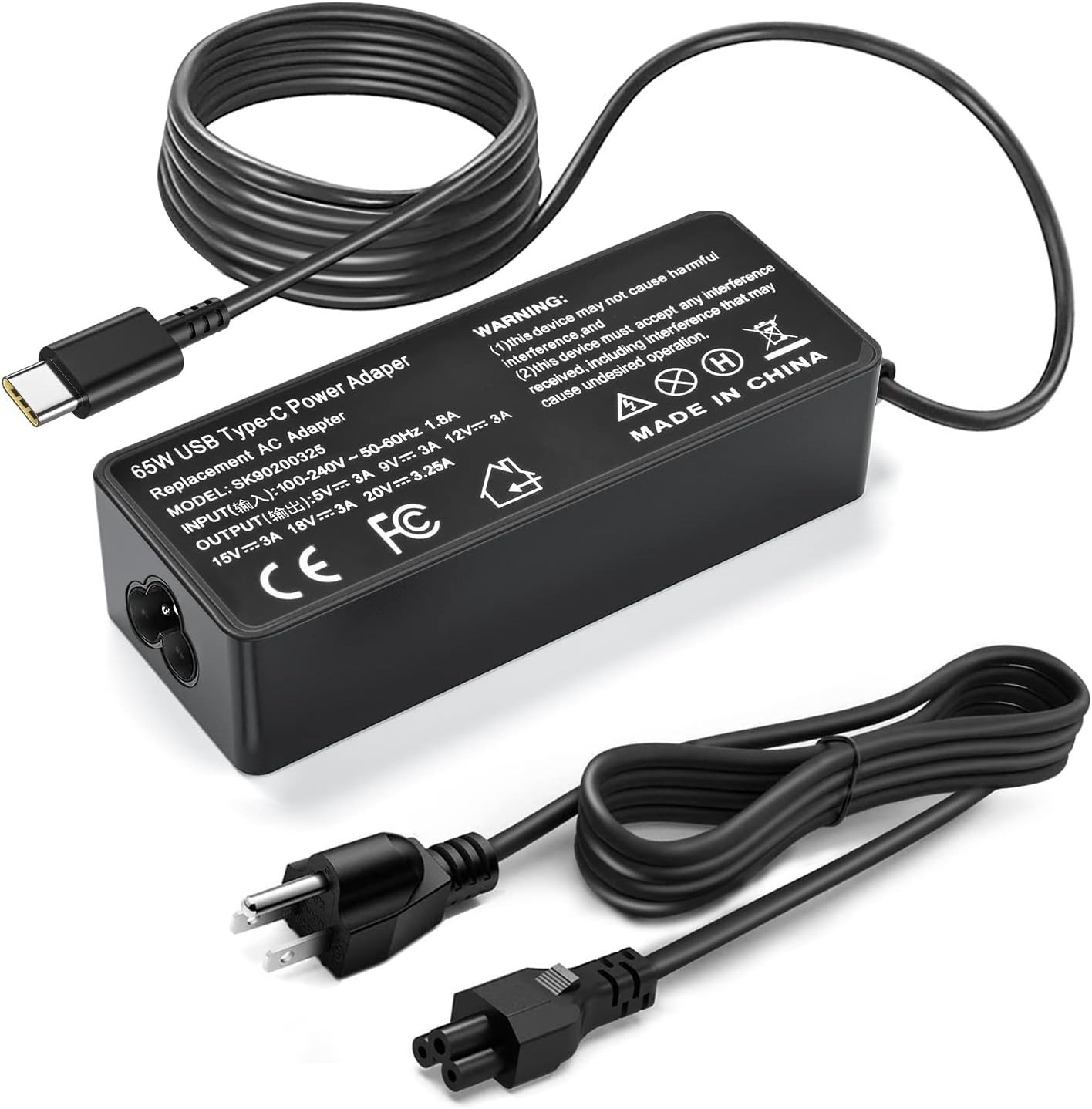 65W USB C PD Fast Charger Compatible with LG Gram 14 15 16 17
