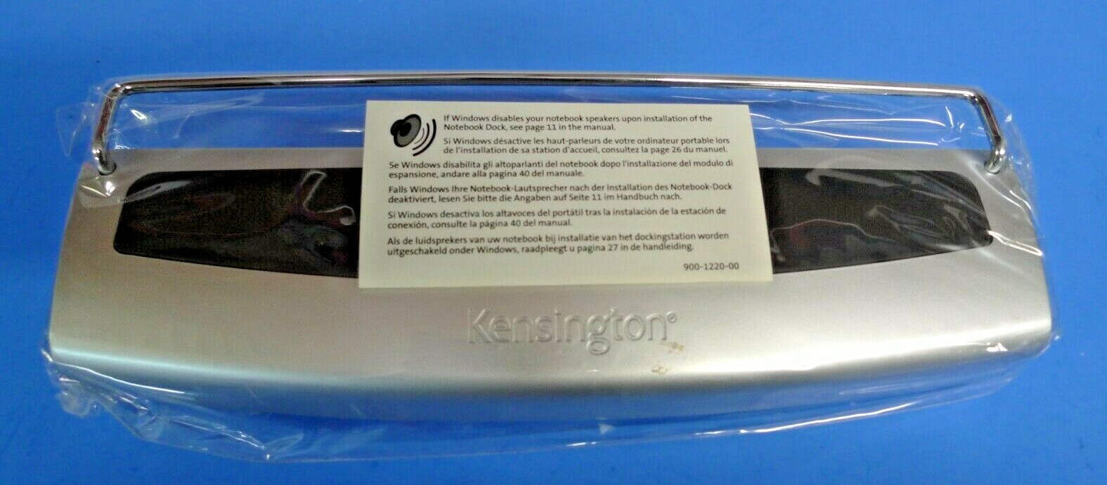 NEW Kensington Notebook Laptop Port Replicator Dock K33239