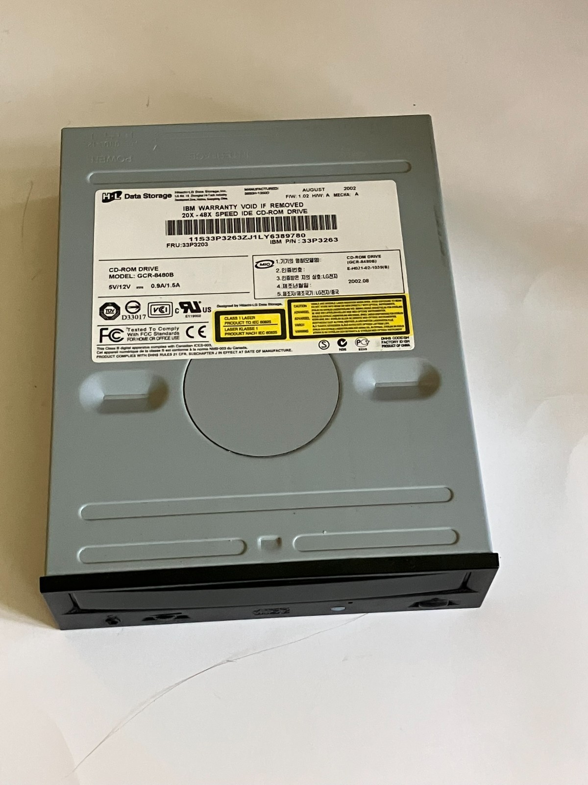 IBM 33P3203 HITACHI-LG GCR-8480B CD-ROM DRIVE