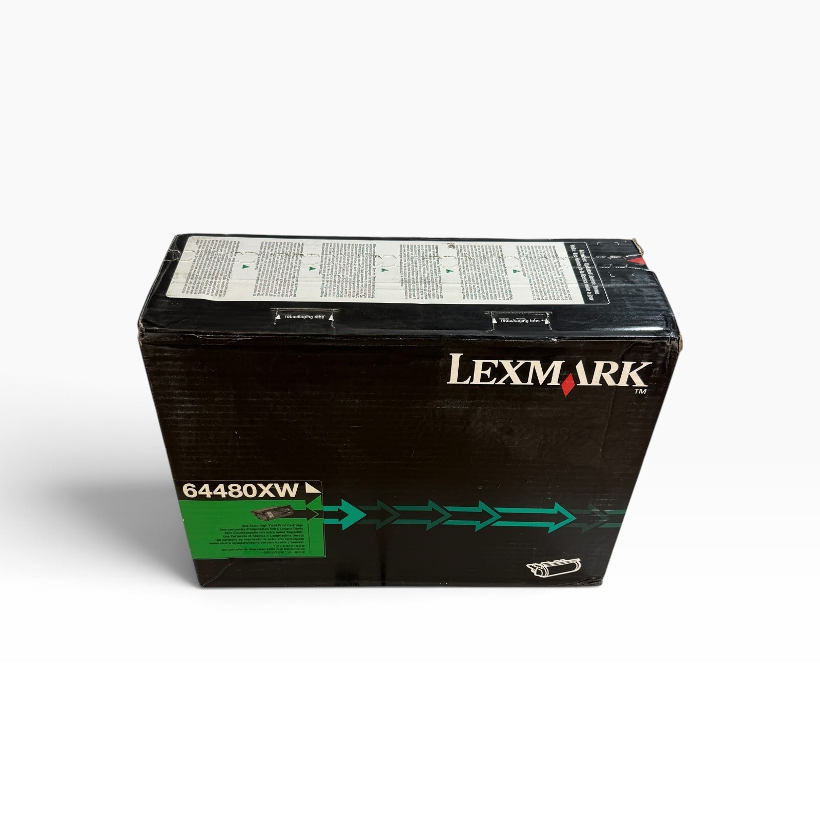 Lexmark 64480XW Black Extra High Yield Toner Cartridge OEM New
