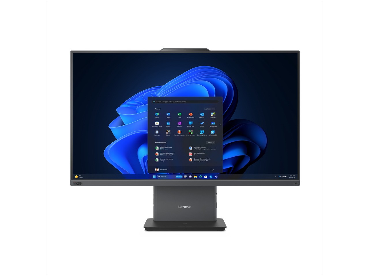 Lenovo ThinkCentre neo 50a 27 Gen 5 All-In-One PC - 27" FHD Touchscreen - Intel