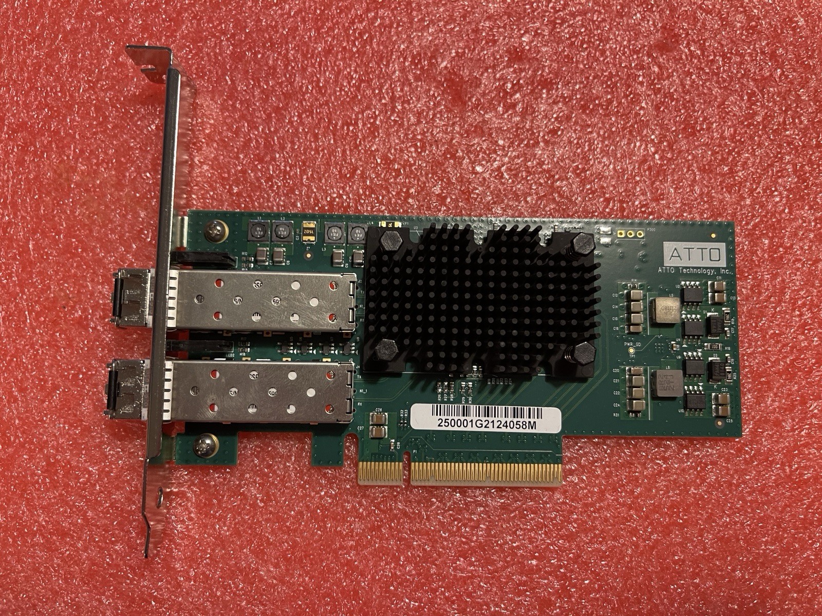 ATTO FF-NS12 FastFrame Dual-Port 10GbE SFP+ PCIe 2.0 NIC