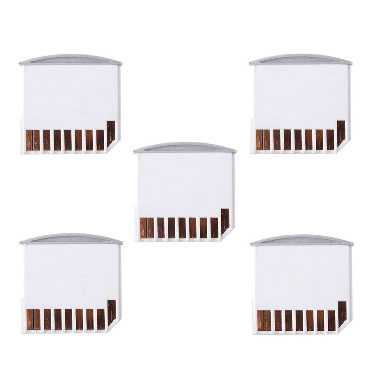 CY  Chenyang 5pcs Micro SD TF to SD Card Kit Mini Adaptor Low Profile for Extra