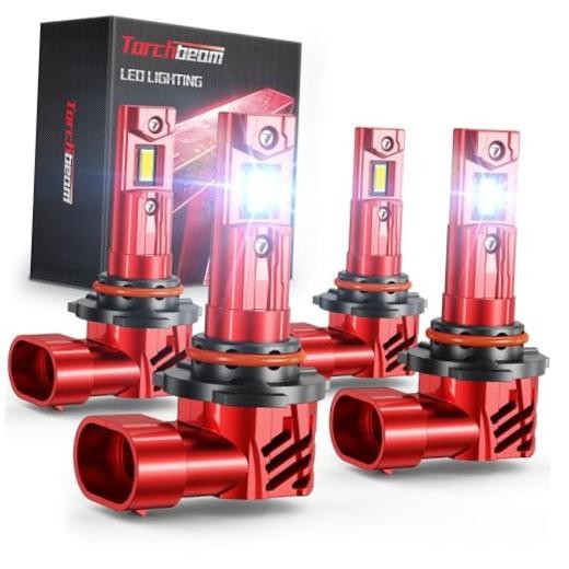 9005/9006 90,000LM Bulbs, 60000H Super Long Lifespan, 2026 Upgraded T2S 0506