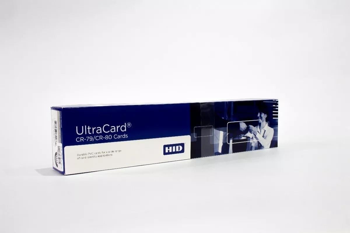 HID Global Corporation HID GLOBAL CONSUMABLES ULTRACARD CR-80 30 MIL CARD 500