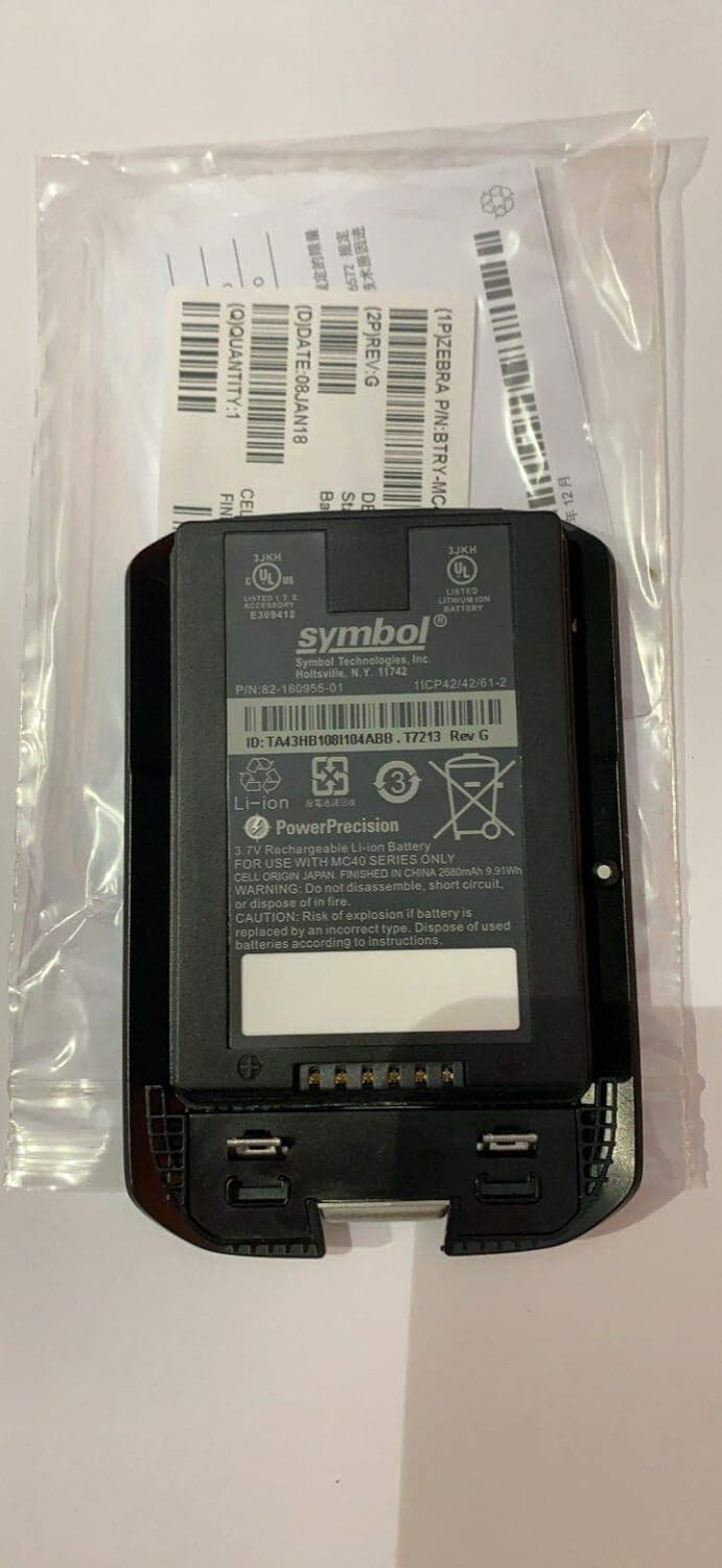 New Genuine Symbol Motorola MC40 Battery 82-160955-01 MC40N0 BTRY-MC40EAB0E-01R