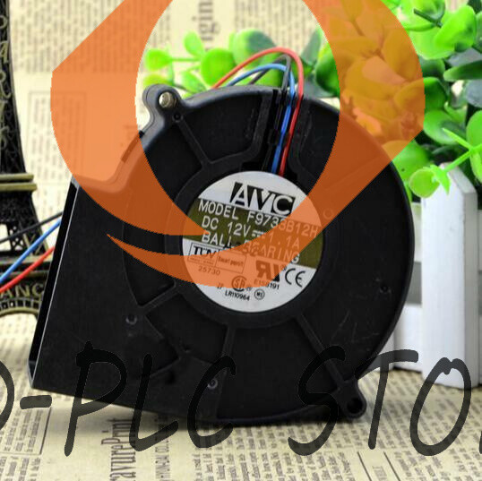 New AVC F9733B12H 12V 1.1A 9CM 9733 3-line projection turbo cooling fan