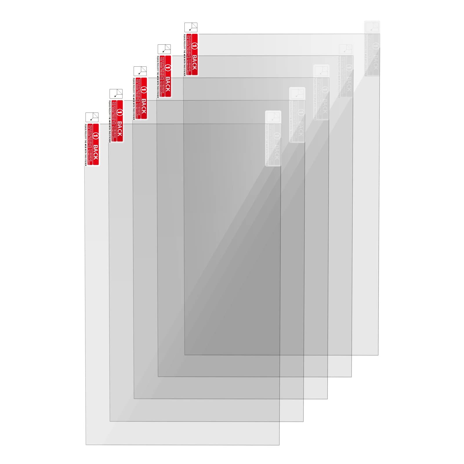 5Pcs 9.25 Inch Screen Protector for Anycubic Photon Mono X 6K M3 Plus 9.25 In...
