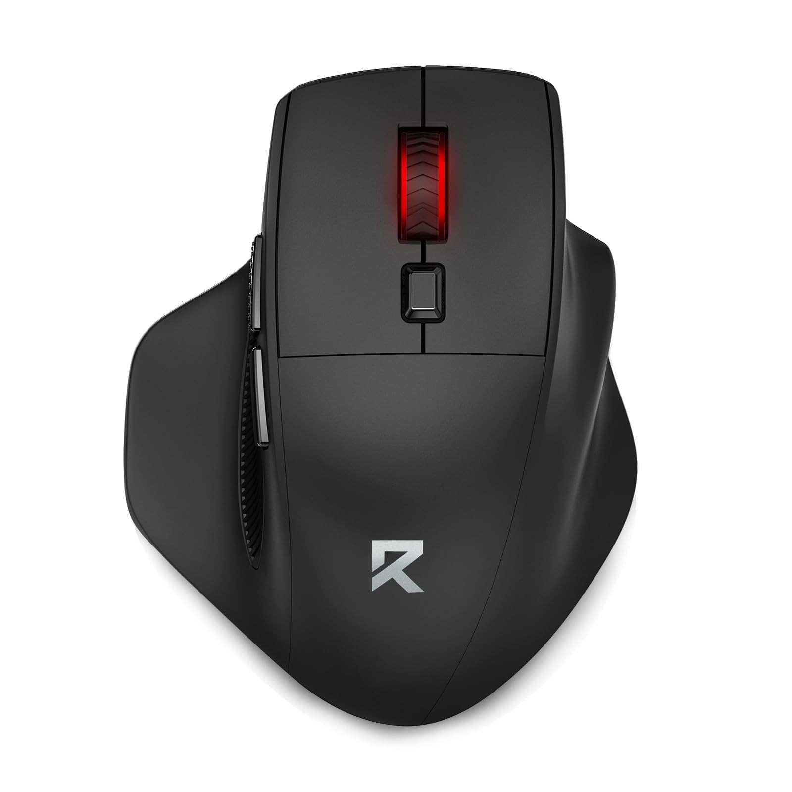 Big Wireless Mouse for Medium to Large Hands, 2.4GHz Ergonomic Computer Mouse, 6