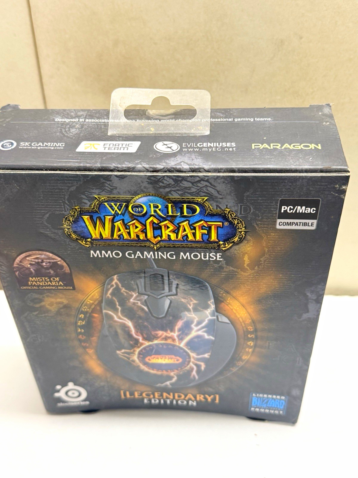 SteelSeries World of Warcraft Mists of Pandaria MMO Mouse Open Box Never Used
