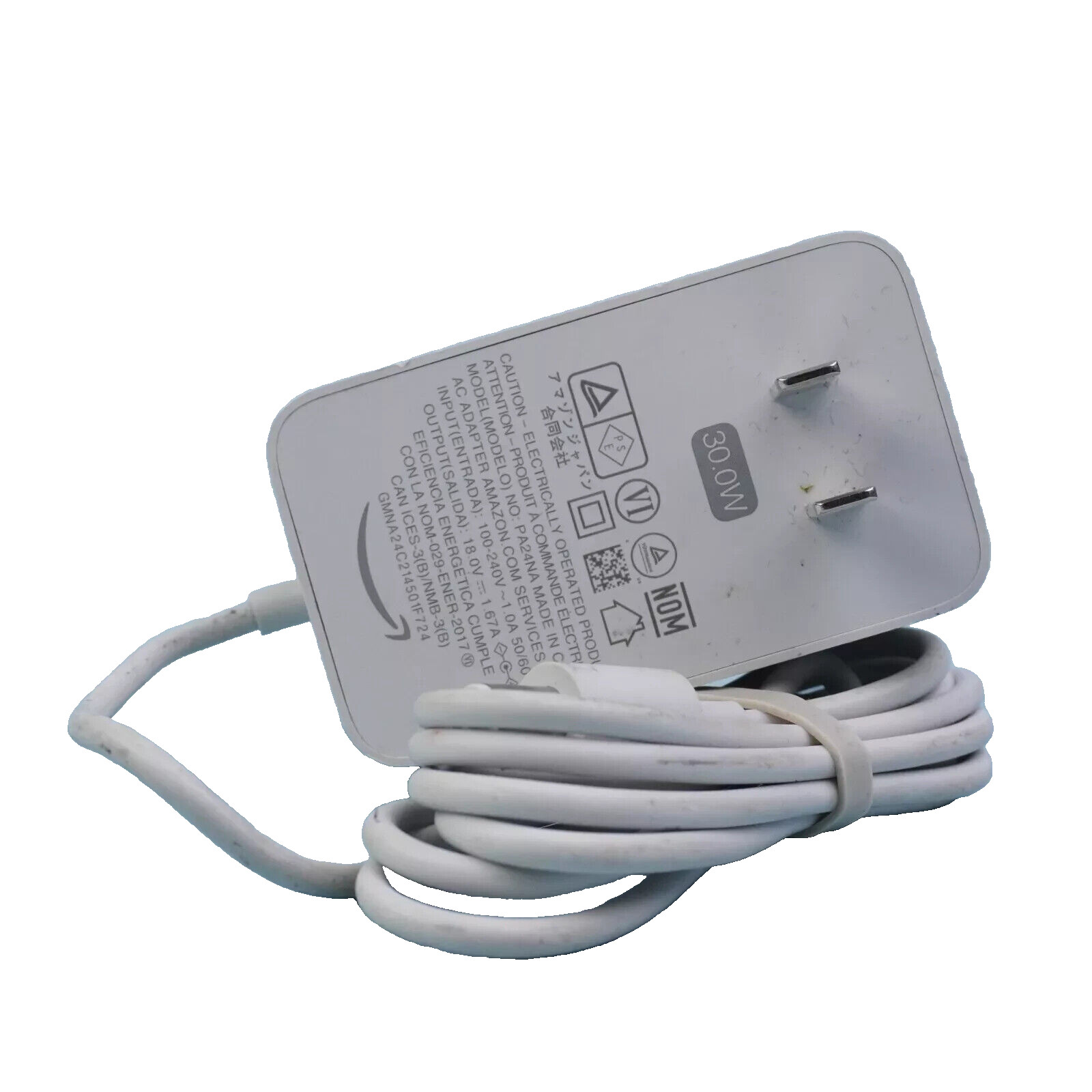 Amazon Echo Show 15 Display wall charger power adapter 30w PA24NA