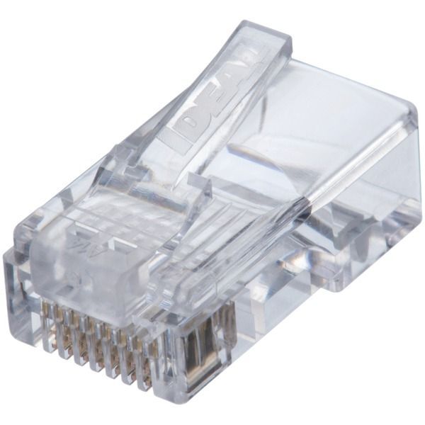 IDEAL 85-372 CAT-5E Feed-Thru RJ45 Mod Plugs (100 Pack)
