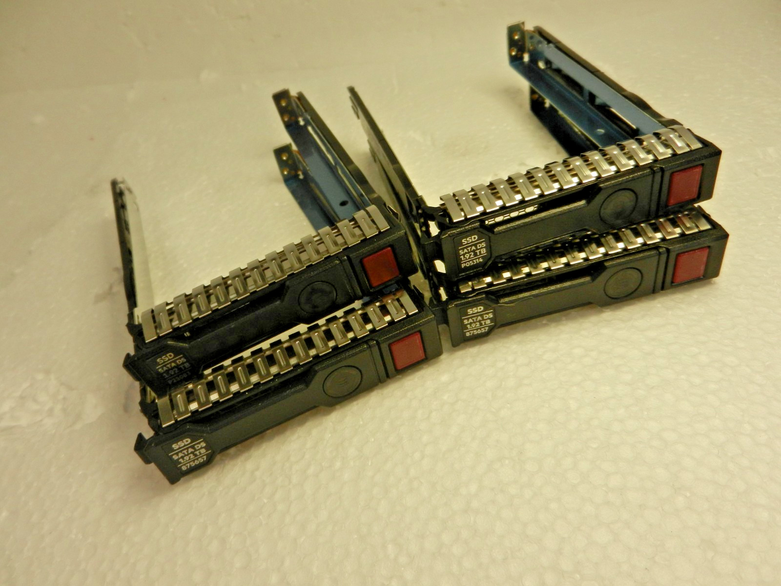4X LOT - HP G8 G9 2.5" DL360 DL380P DL380 SAS/ SATA TRAY CADDY * *  651687-001