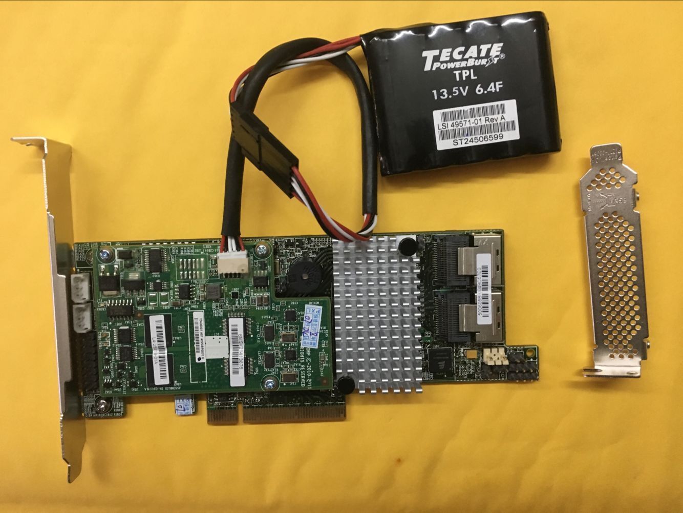 LSI 9271-8i SATA 1GB Controller RAID 5 6G PCIe x8 3.0 +LSI00297 CVM01 Battery