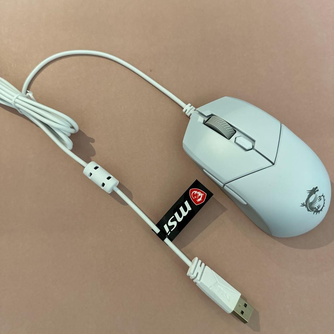 MSI Gaming Mouse CLUTCH GM11 Wired White Tested