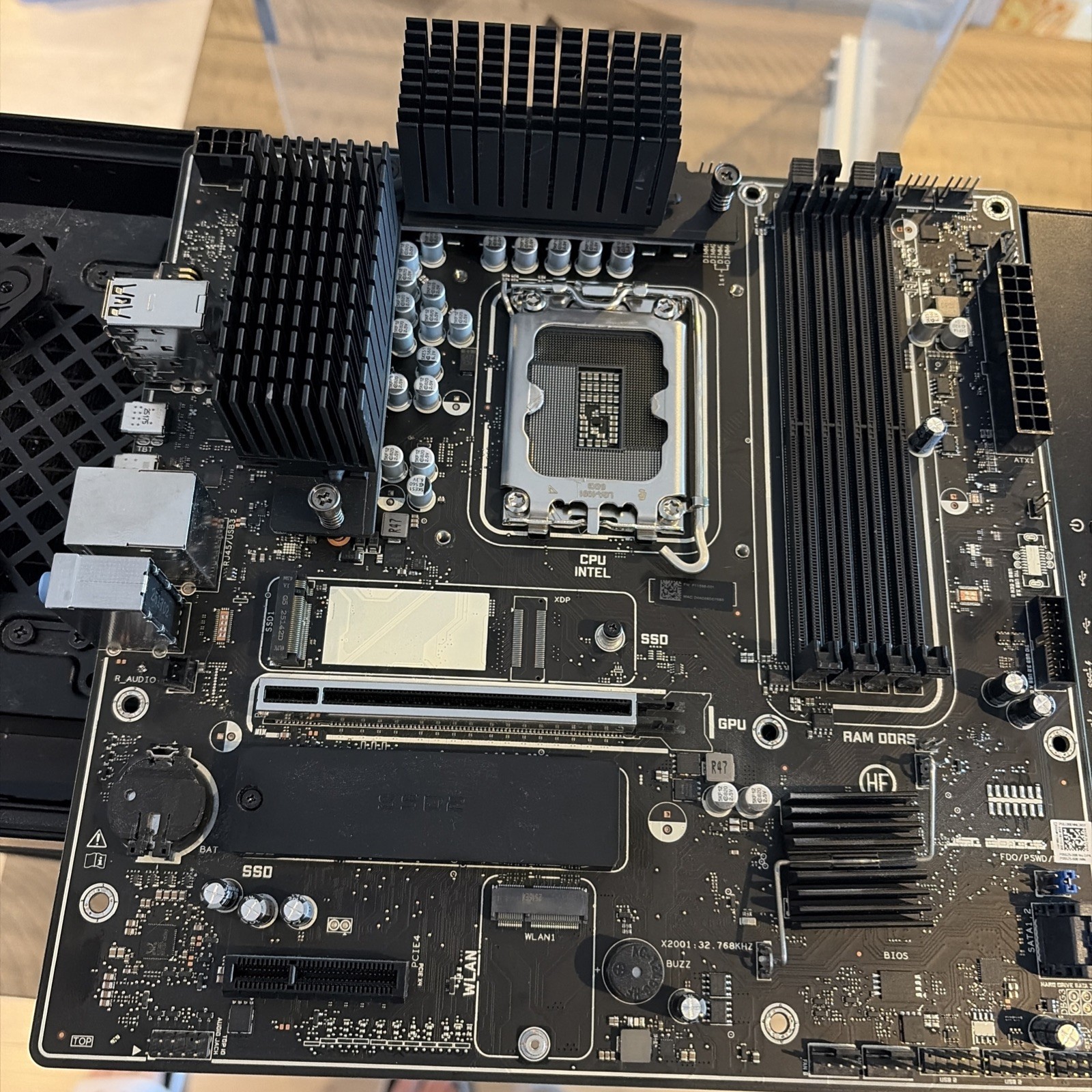 HP OMEN 45L Case Motherboard PSU CPU Cooler Combo | NO CPU GPU RAM SSD