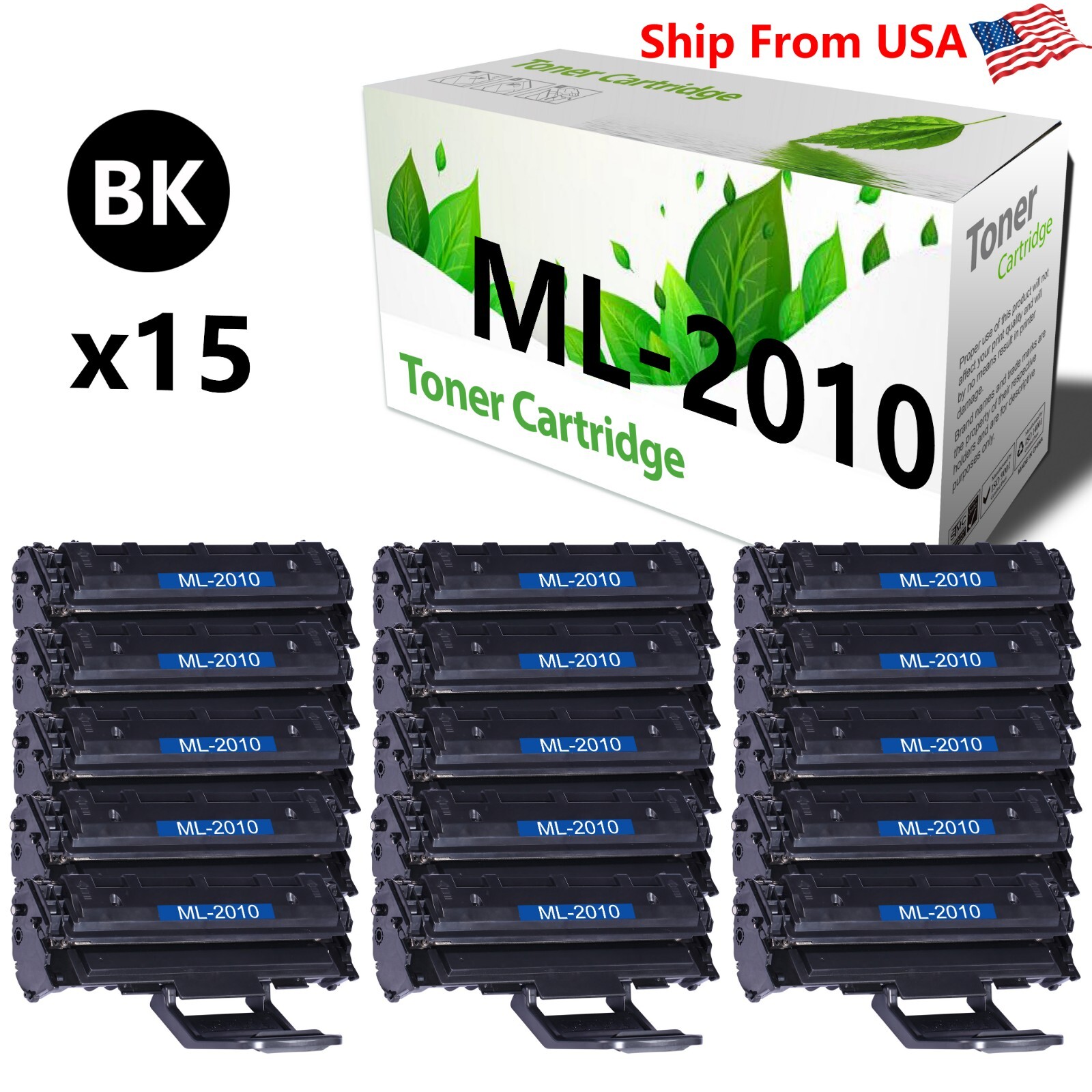 15PK ML-2010 Toner Cartridge for ML 1610 1610R Printer