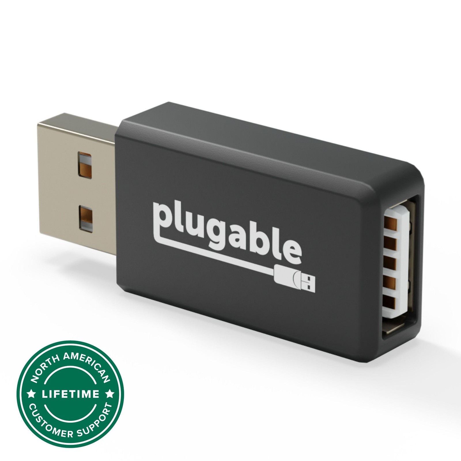 Plugable USB Data Blocker, Protects Against Juice Jacking