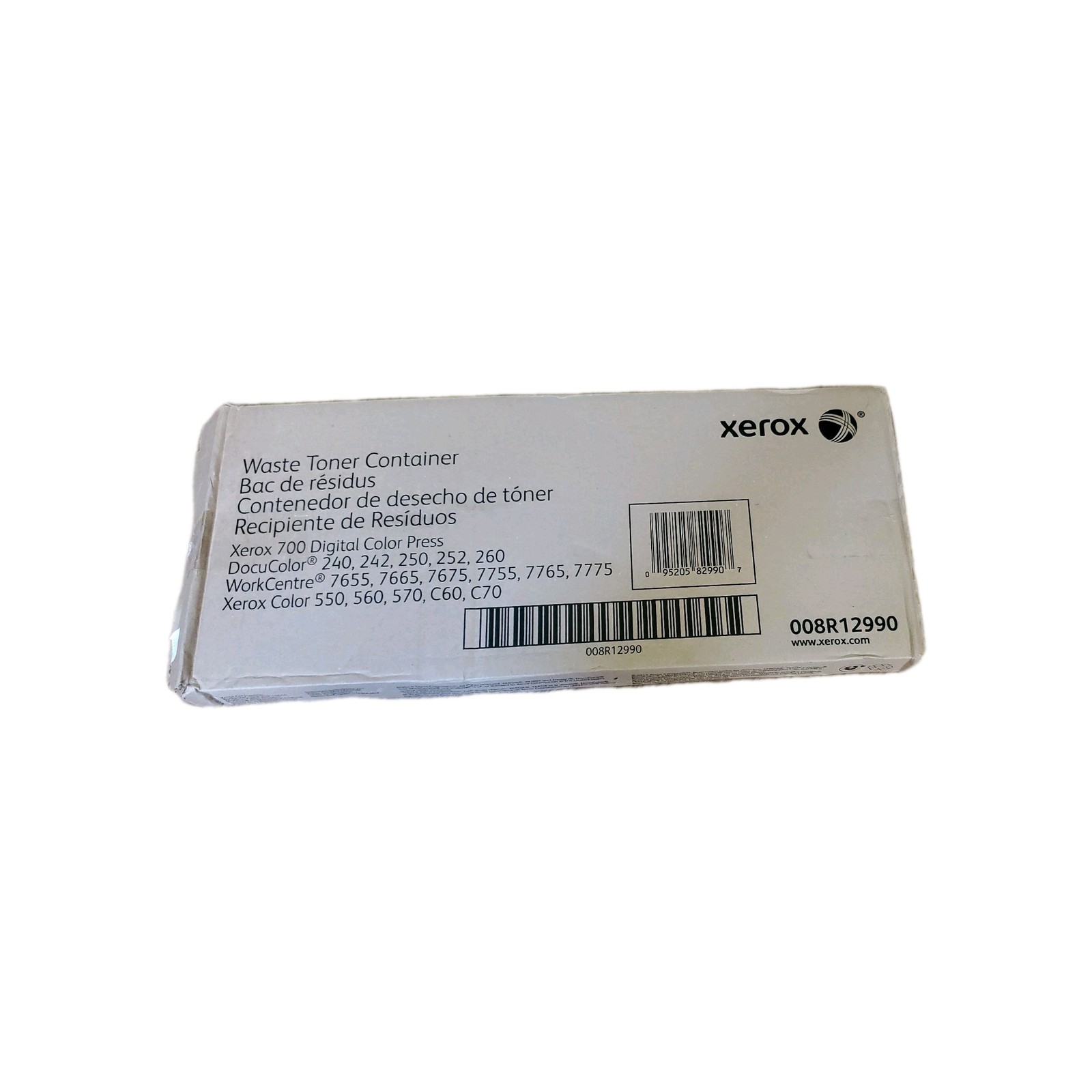 XEROX TONER WASTE CONTAINER 008R12990  OPEN BOX