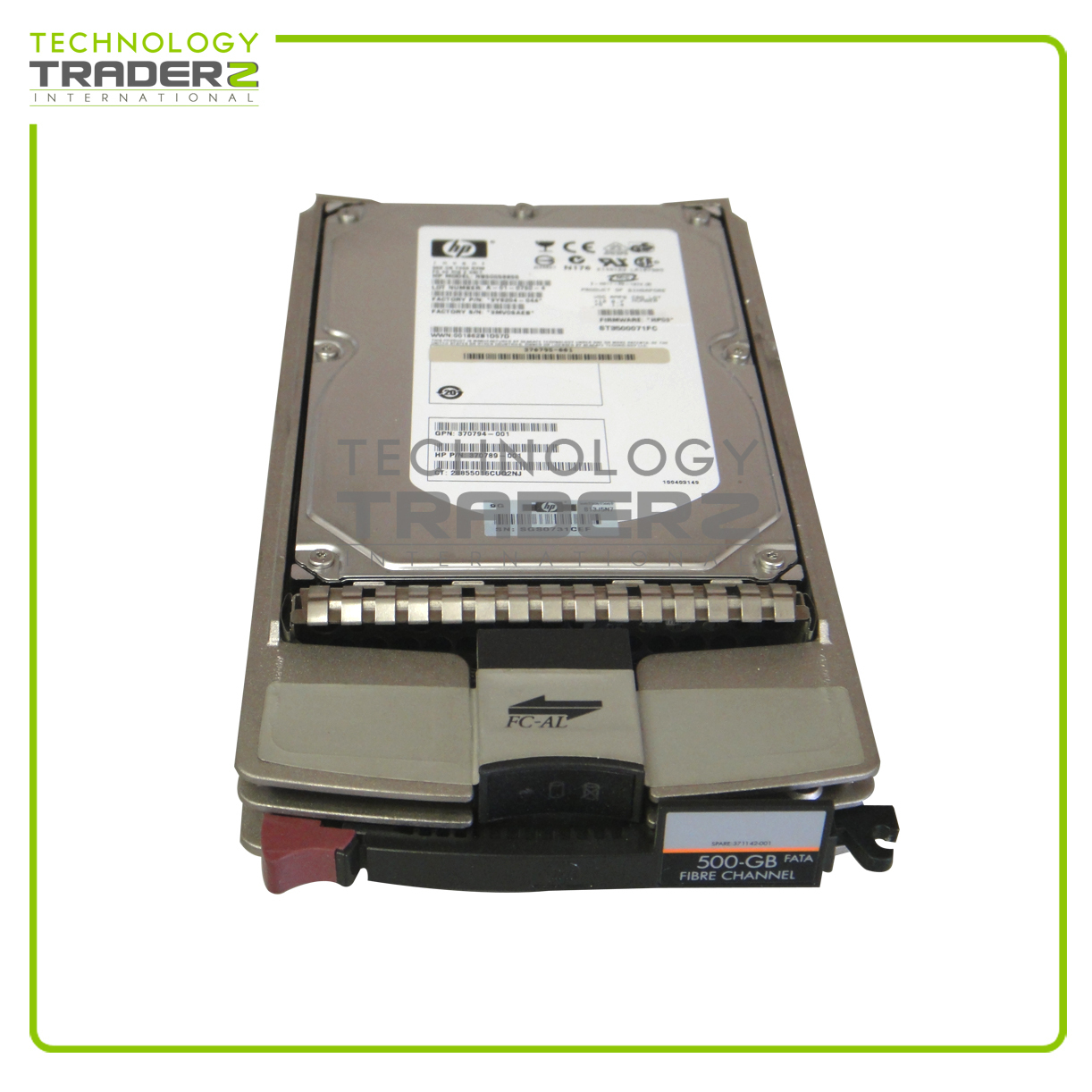 370790-B22 HP 500GB 7.2K FATA Dual Port 3.5" HDD 371142-001 *Pulled*