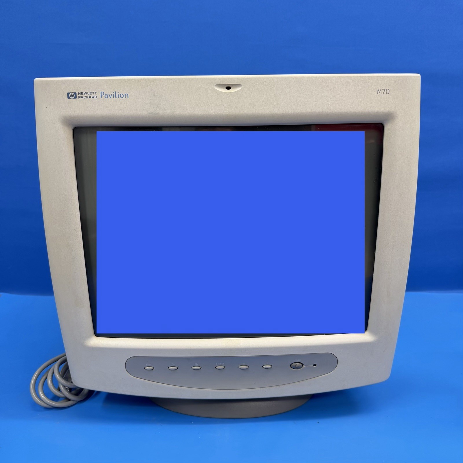 HP Pavilion M70 17” CRT VGA Monitor D5259A Tested Working Vintage 1999