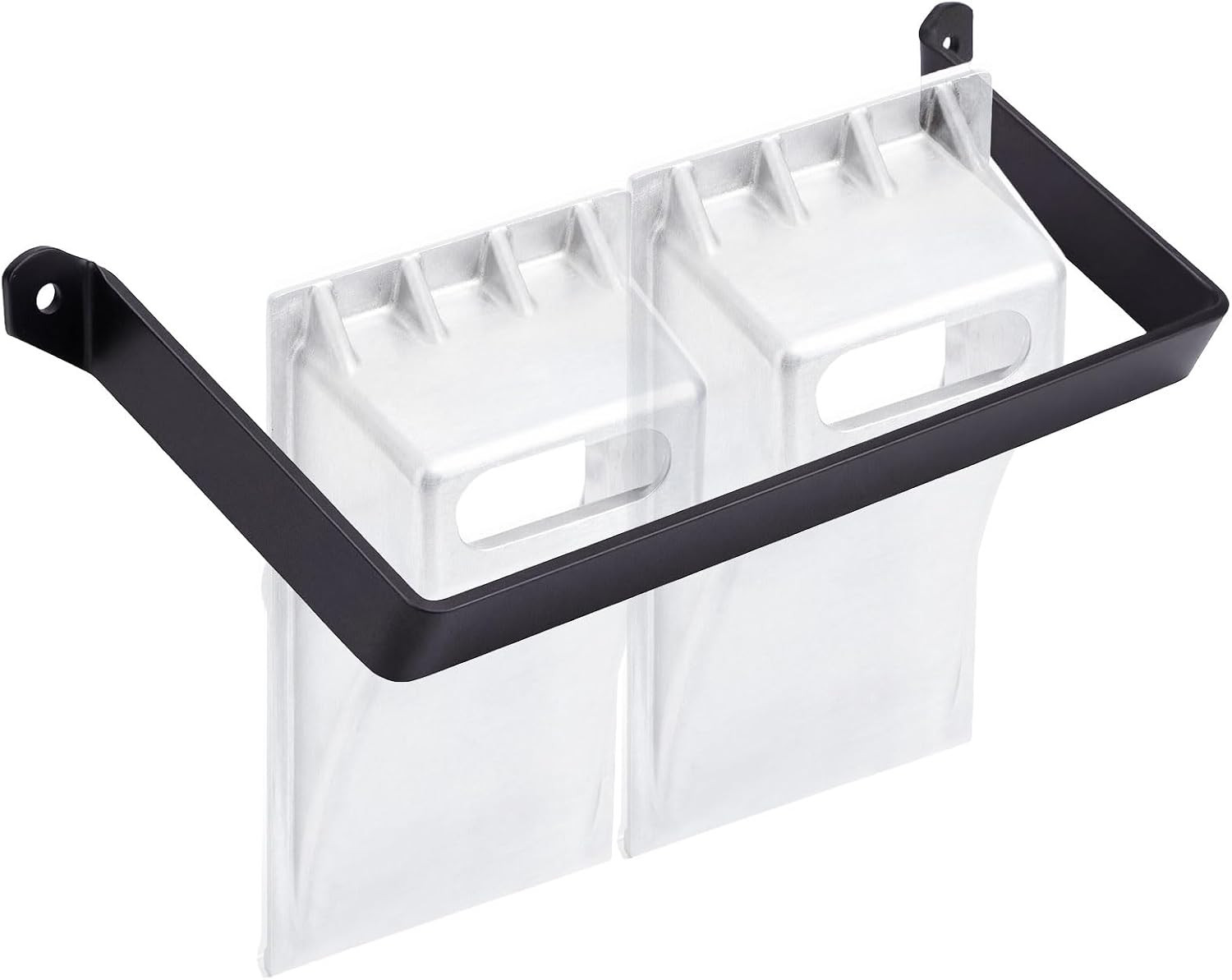 Trailer Wheel Chock Holder Bracket Fits 2 Pcs 9" Aluminum Chocks