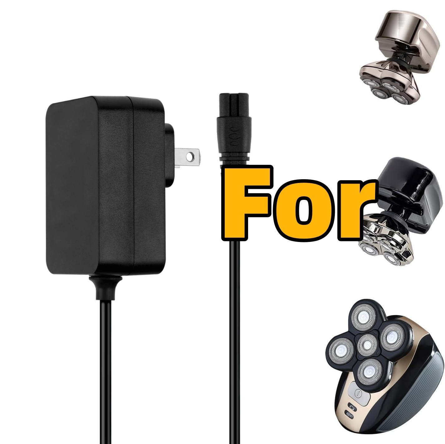 5V Charger for Skull Shaver  Pitbull Gold/Silver Pro Butterfly Kiss Trimmer